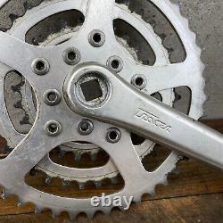 Vintage Tracer Crank Set TRIPLE 170 Klunker MTB Raleigh Mountain Tour 80s ATB 74