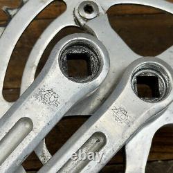 Vintage Zeus Track Crank Set 170 mm BSA 45t Single Speed Spain Eroica 70s 1980s