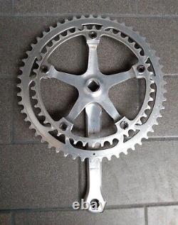 Vtg 1980 CAMPAGNOLO SUPER RECORD CRANK SET 170mm Fluted Strada ROSSIN PANTO VGC