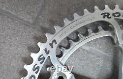 Vtg 1980 CAMPAGNOLO SUPER RECORD CRANK SET 170mm Fluted Strada ROSSIN PANTO VGC