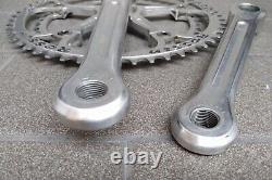 Vtg 1980 CAMPAGNOLO SUPER RECORD CRANK SET 170mm Fluted Strada ROSSIN PANTO VGC