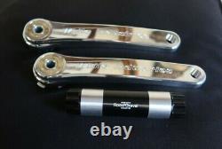 White Industries 175 mm POLISHED G30 GRAVEL Cranks with spindle