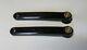 White Industries 180 Mm Black Vbc Road Crank Set For Square Taper Spindles