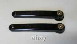 White Industries 180 mm BLACK VBC ROAD Crank Set for Square Taper spindles
