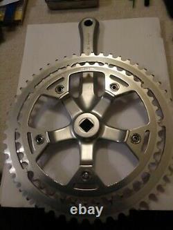 1985 Campagnolo Victory Crank Set 52 / 42 X 170 X 116 MM Drive Side W Extractors