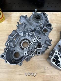 1998 01 yamaha wr400f yz400 yz400f ENSEMBLE DE CARTER MOTEUR GAUCHE DROIT