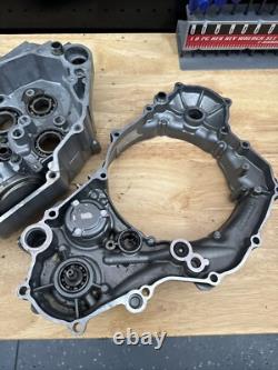 1998 01 yamaha wr400f yz400 yz400f ENSEMBLE DE CARTER MOTEUR GAUCHE DROIT