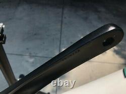 59 CM Bianchi Super Pista White Track Frame Set + Handlebars, Crank, Etc