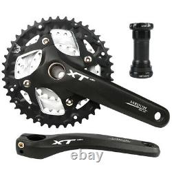 7/8/9 Vitesse 22/32/44t Triple 64/104bcd Mtb Bike Chainset Chainring Crank Set Bb