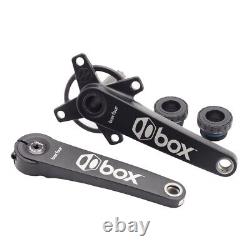 BOÎTE QUATRE BMX 104 BCD Avec PONT DE BOTTOM BRACKET EURO 24mm ENSEMBLE DE MANIVELLES 2-PIÈCES 165mm NOIR