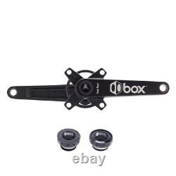 BOÎTE QUATRE BMX 104 BCD Avec PONT DE BOTTOM BRACKET EURO 24mm ENSEMBLE DE MANIVELLES 2-PIÈCES 165mm NOIR