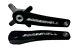 Bombshell Ratchet 2-piece Bmx Pédalier 180mm Noir En Aluminium 7075 24 Mm Arbre