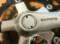 Deore Xt Crank Set Fc-m730 175mm 46t-36-24 Shimano Vintage