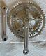 Ensemble De Manivelles Campagnolo Record Triple 36/42/53 170mm. Vintage UtilisÉ