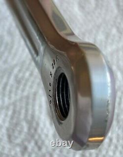 ENSEMBLE DE MANIVELLES CAMPAGNOLO RECORD TRIPLE 36/42/53 170mm. VINTAGE UTILISÉ