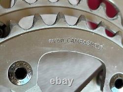 ENSEMBLE DE MANIVELLES CAMPAGNOLO RECORD TRIPLE 36/42/53 170mm. VINTAGE UTILISÉ