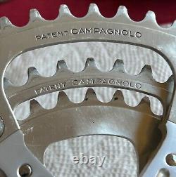 ENSEMBLE DE MANIVELLES CAMPAGNOLO RECORD TRIPLE 36/42/53 170mm. VINTAGE UTILISÉ