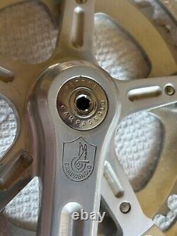 ENSEMBLE DE MANIVELLES CAMPAGNOLO RECORD TRIPLE 36/42/53 170mm. VINTAGE UTILISÉ