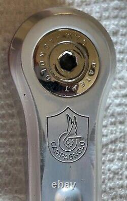 ENSEMBLE DE MANIVELLES CAMPAGNOLO RECORD TRIPLE 36/42/53 170mm. VINTAGE UTILISÉ