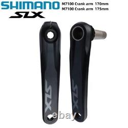 Ensemble de bras de manivelle gauche et droit Shimano SLX FC-M7100 12 vitesses avec chaîne O et plateau de 170mm 175mm
