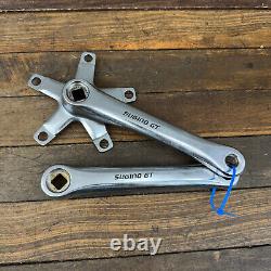 Ensemble de manivelles Sugino GT CHROME BMX Old School 170 mm Double 110 BCD OG années 1980 A2
