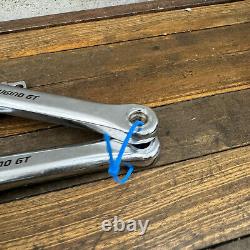 Ensemble de manivelles Sugino GT CHROME BMX Old School 170 mm Double 110 BCD OG années 1980 A2