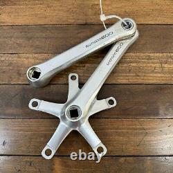 Ensemble de manivelles Vintage Shimano 600 FC-6207 170 mm Double 130 BCD Route Pantographe A8