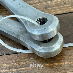 Ensemble de manivelles Vintage Shimano 600 FC-6207 170 mm Double 130 BCD Route Pantographe A8