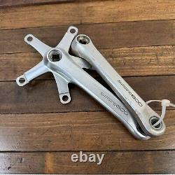 Ensemble de manivelles Vintage Shimano 600 FC-6207 170 mm Double 130 BCD Route Pantographe A8