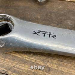 Ensemble de manivelles Vintage Shimano XTR FC-M900 180 mm 74 110 BCD Triple Course VTT des années 90