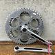 Ensemble De Manivelles Vintage 170 Mm Ta Lambert Bcd Vtt Klunker Double 52t 42t France