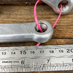 Ensemble de manivelles vintage 170 mm TA Lambert BCD VTT Klunker Double 52t 42t France