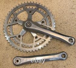 Ensemble de pédalier Campagnolo Vintage 170 mm 116 BCD Double 42/52 Convient à Victory Triomphe