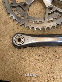 Ensemble de pédalier Campagnolo Vintage 170 mm 116 BCD Double 42/52 Convient à Victory Triomphe