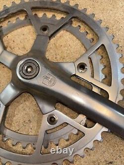 Ensemble de pédalier Campagnolo Vintage 170 mm 116 BCD Double 42/52 Convient à Victory Triomphe