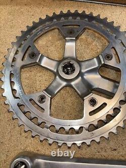 Ensemble de pédalier Campagnolo Vintage 170 mm 116 BCD Double 42/52 Convient à Victory Triomphe