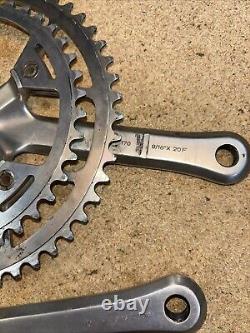 Ensemble de pédalier Campagnolo Vintage 170 mm 116 BCD Double 42/52 Convient à Victory Triomphe