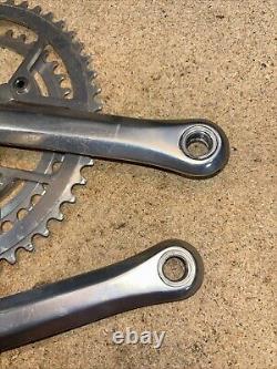 Ensemble de pédalier Campagnolo Vintage 170 mm 116 BCD Double 42/53 Convient à Victory Triomphe