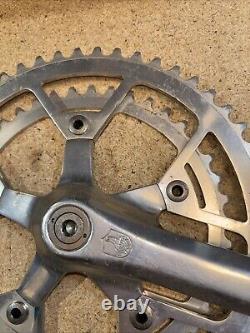 Ensemble de pédalier Campagnolo Vintage 170 mm 116 BCD Double 42/53 Convient à Victory Triomphe