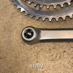 Ensemble de pédalier Campagnolo Vintage 170 mm 116 BCD Double 42/53 Convient à Victory Triomphe