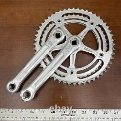 Ensemble de pédalier Campagnolo Vintage 170 mm 151 BCD Double 52t 45t 50s 60s Paramount