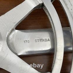 Ensemble de pédalier Campagnolo Vintage 170 mm 151 BCD Double 52t 45t 50s 60s Paramount