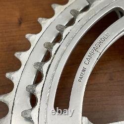 Ensemble de pédalier Campagnolo Vintage 170 mm 151 BCD Double 52t 45t 50s 60s Paramount