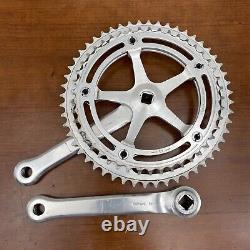 Ensemble de pédalier Campagnolo Vintage 170 mm 151 BCD Double 52t 45t 50s 60s Paramount