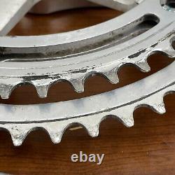 Ensemble de pédalier Campagnolo Vintage 170 mm 151 BCD Double 52t 45t 50s 60s Paramount