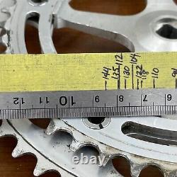 Ensemble de pédalier Campagnolo Vintage 170 mm 151 BCD Double 52t 45t 50s 60s Paramount