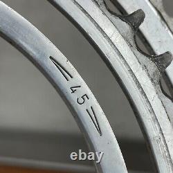 Ensemble de pédalier Campagnolo Vintage 170 mm 151 BCD Double 52t 45t 50s 60s Paramount