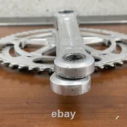 Ensemble de pédalier Campagnolo Vintage 170 mm 151 BCD Double 52t 45t 50s 60s Paramount