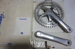 Ensemble de pédalier NOS/NIB Campagnolo ATHENA 170mm 52t 42t Vintage fin des années 1980