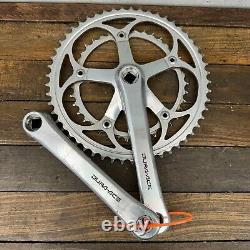 Ensemble de pédalier Shimano Dura Ace FC-7402 Vintage 172,5 mm 130 BCD Route Course BMX A5